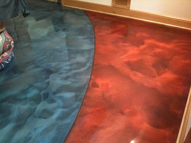 Rochester MI Custom Decorative Epoxy Based  Flooring Systems (9)